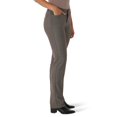 thumbnail image 5 of Lee Women’s Secretly Shapes Regular Fit Straight Leg Pants Expresso Size 14S NWT, 5 of 6
