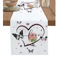 thumbnail image 4 of Dragon Flower Illustration Festival Table Runners Wedding Party r Kitchen Placemat Home Coffee r Dining Tableware Pads, 4 of 6