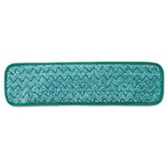 Rubbermaid RCP Q412 GRE Microfiber Dust Pad - Green