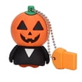 thumbnail image 1 of Dispositivo de almacenamiento móvil de unidad flash de alta velocidad USB2.0 de monstruo de calabaza de dibujos animados lindo U Disk, 1 of 8