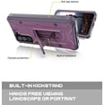 thumbnail image 4 of ArmadilloTek Vanguard Compatible with Samsung Galaxy S21+ Plus Case, Military Grade Full-Body Rugged with Built-in Kickstand [Screenless Version] - Purple, 4 of 4