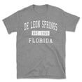 thumbnail image 1 of De Leon Springs Florida Classic Established Men's Cotton T-Shirt, 1 of 1