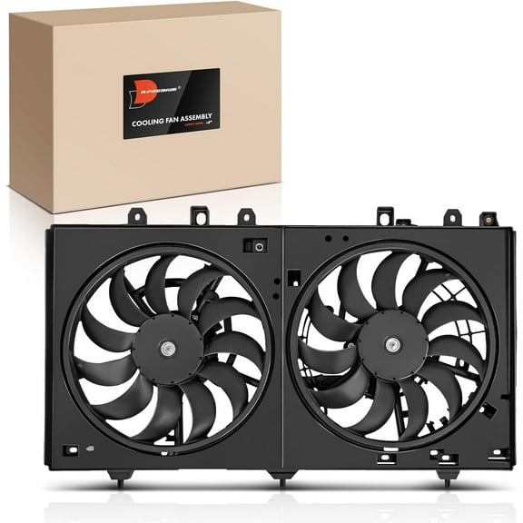 A-Premium Engine Radiator Cooling Fan Assembly with Brushless Motor Compatible with Select Subaru Models - Outback/Legacy 2020 2021 2022 2023 2024, 2.5L - Replace# 45121AN00A, 45121AN01A