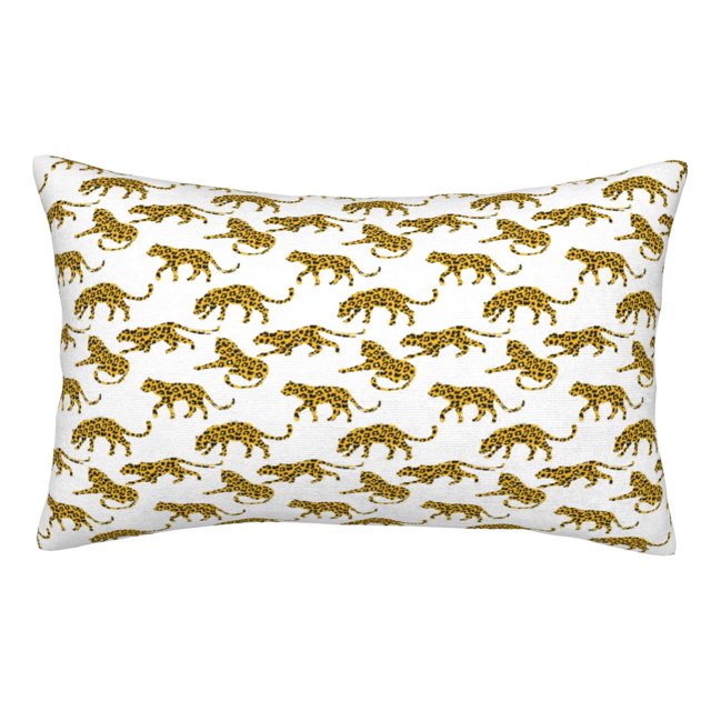 Balery Leopard Print Funda de Cojín Estampada, Regalos para Mujeres, Regalos de Amor para Ella, Regalos para Novia o Esposa, Funda de Almohada-20"x30"