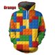 thumbnail image 3 of Sudadera con capucha de moda para hombre, con estampado 3D de bloques de rompecabezas, tendencia de otoño e invierno, sudadera de manga larga de gran tamaño para exteriores, 3 of 4