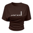 thumbnail image 5 of T-shirts pour Garçons Filles Col Rond Manches Courtes Chemises Garçons Chemises Garçons 9-10 Ans Tenues Fille, 5 of 5
