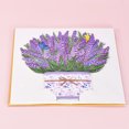 thumbnail image 2 of Visland Flower Bouquet Popup Card - 3D Flower Card, Mother's Day Greeting Card, Happy Mother's Day, Birthday, Valentine's Day, Anniversary Card for Wife Girlfriend, Lover, 2 of 6