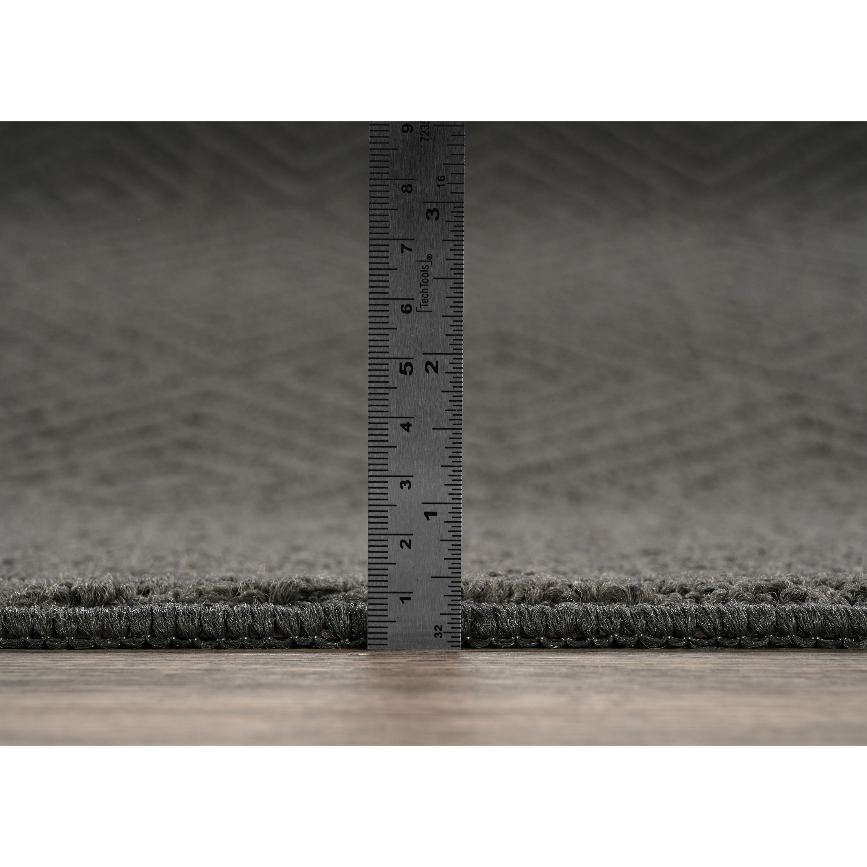 Garland Rug Brentwood Jasmine Cinder Gray Indoor Area Rug, 4' x 6'