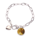 thumbnail image 1 of Blonde Back Babe Girl Pretty GAL Pulsera de cadena de corazón joyería encanto moda, 1 of 3