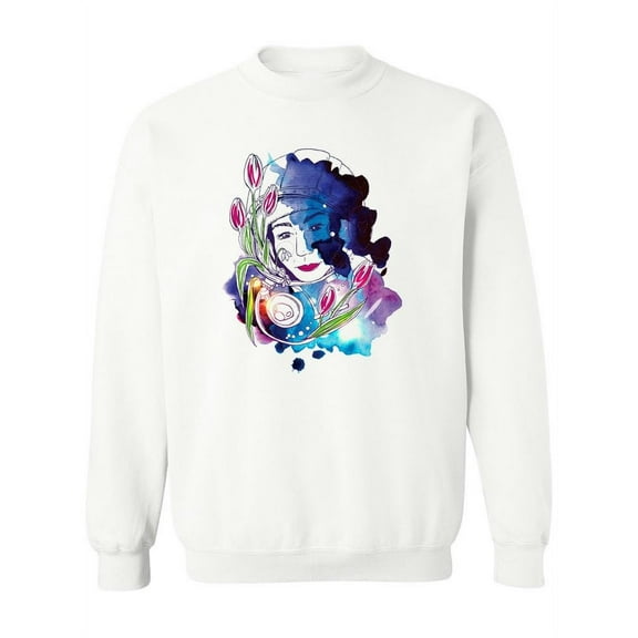 Woman Space Sweatshirt Women -Image by Shutterstock, Female Medium
