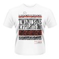 thumbnail image 1 of twenty one pilots - Camiseta Athletic Stack para Adultos Unisex (Blanco), 1 of 2