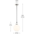 thumbnail image 4 of 52778CPZ Kichler Lighting Laria - 1 Light Medium Pendant-14.5 Inch Tall and 10.25 Inch Wide-Champagne Bronze Finish, 4 of 7