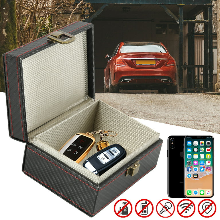 Extra Large Faraday Box For Car Keys - Rfid Anti-theft Cage For Car  Security - Key Storage Box