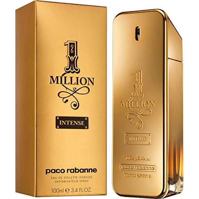 香水(男性用) PacoRabanne 1Million ParfumIntense 100ml Paco Rabanne 1 Million Intense Men's 3.4-ounce Eau de Toilette