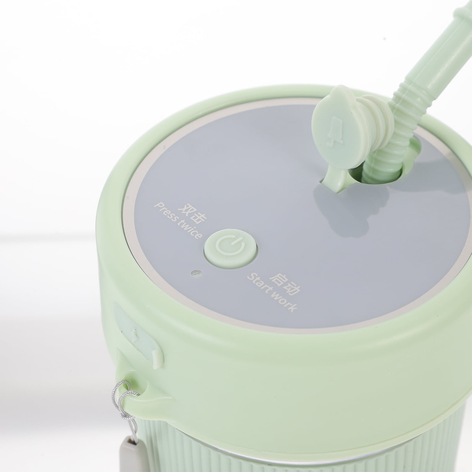 Toyandona Cordless Portable Juicer, Efficient Fruit Juice Blender, Green, for Kitchen Use 2Pcs
