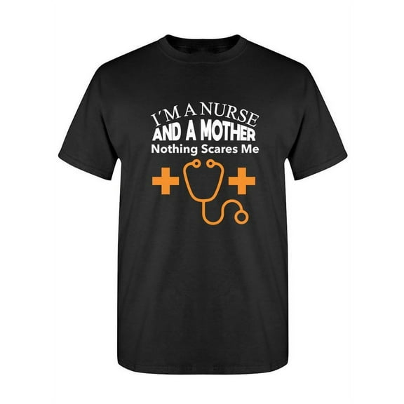A Nurse And A Mother T-Shirt Women -SPIdeals Designs, Female Medium