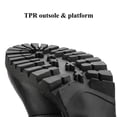 thumbnail image 4 of Botas de Combate para Mujer DREAM PAIRS Silverado con Tacón de 9 cm, 4 of 6