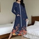 thumbnail image 1 of Batas de invierno para mujer, camisón cálido y camisón de invierno con cremallera y bolsillos, pijama holgado para mujer., 1 of 9