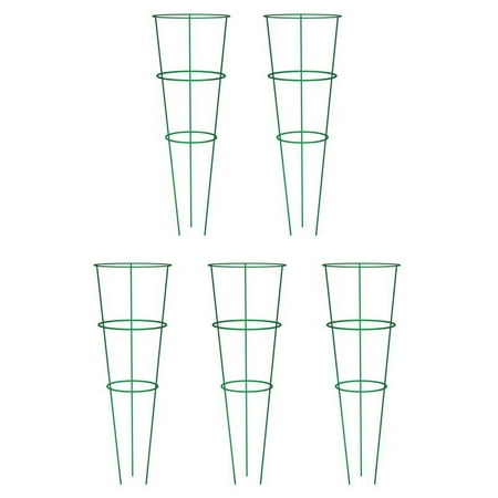 Glamos Wire 42 in. Galvanized Steel Tomato Cage (5 Pack)