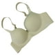 thumbnail image 5 of Sujetador sin costuras para mujer, ropa interior inalámbrica con letras, copa fina, sujetador Hacer subir para niñas, beige, 36 / 80AB Methold AP001148-07B, 5 of 7