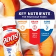 thumbnail image 3 of BOOST Original Ready to Drink Nutritional Drink, Peaches & Creme, 6 - 8 fl. oz. Bottles, 3 of 9