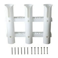 thumbnail image 3 of Soporte para caña de pescar de 3 líneas, regalo ligero para padre, equipo de pesca, soporte para pesca Blanco Zulema Soporte para caña de pescar, 3 of 7