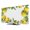 Yellow, variant on Indoor Elastic TV Cover, Summer Lemons Dust Proof TV Screen Slipcover Protection, Fruits White Flowers Farm Blue White Stripes Stretch Waterproof Monitor Fitted 24" TV Covers for Inside