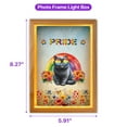 thumbnail image 5 of British Shorthair Celebrates Rainbow Pride Month LGBT LGBTQ+ Acrylic Plaque with Wood Photo Frame Box Cat Lover Kitten Owner Gifts Light Box - 01003, 5 of 5