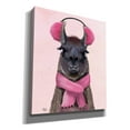 thumbnail image 2 of Epic Graffiti 'Chilly Llama Pink' by Fab Funky, Canvas Wall Art, 26"x30", 2 of 3