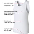 thumbnail image 6 of Hanes Boy Tank 5-Pack EcoSmart Undershirt Underwear Breathable Lightweight XS-XL, 6 of 7
