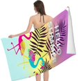 thumbnail image 3 of Heduofu Microfiber Beach Towel, Pool Towel, Sand-Free Beach Towel, Quick Drying, Super Absorbent, Soft Breathable 30x60in, 3 of 8