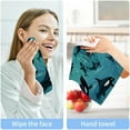 thumbnail image 7 of Cute Orca Whales Washcloths, Soft and Absorbent Cotton Towel, 2 Pack 12 X 12 Inches Premium Quick Dry Face Towel Wash cloth, 7 of 7