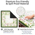 thumbnail image 4 of Flower Mahjong Mat with Rules, 31.5*31.5in Anti Slip American Mahjong Mat for Table, Noise Reduction, Neoprene Mah jongg Mats with Carrying Bag & 3 Dices, Mahjong Set Gift, Board Tile Games Mats, 4 of 7