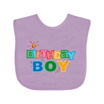 Inktastic Birthday Boy Letters Boys Baby Bib