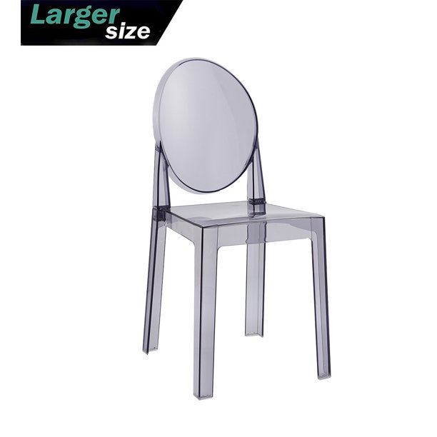 2xhome Large Size Smoke Crystal Mid Century Modern Contemporary Ghost