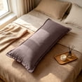 thumbnail image 4 of Fmbmuo Long-shaped Body Pillow For Adult , Soft Support Pillow , For Couch Sofa Bed Side-sleeping, 4 of 6