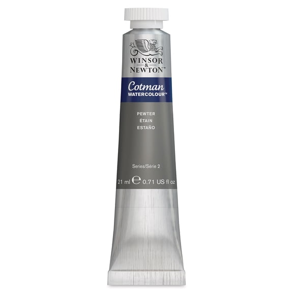 Winsor & Newton Cotman Watercolors - Pewter, 21 ml, Tube