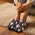 thumbnail image 3 of Chririnla Cute Axolotl Snowflake Indoor House Slippers Anti-slip Non-slip Close Toe Rubber Sole Comfortable Sole Lightweight Easy On Slippers, 3 of 7