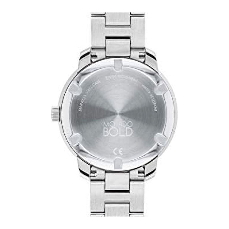 NEW IN BOX Movado BOLD Women’s Bold Verso Swiss Silver Watch NEW IN BOX Movado BOLD Women main image 3