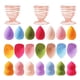 thumbnail image 1 of Juego de esponjas de maquillaje de 24 piezas, 21 esponjas sin látex con soporte para licuadora de maquillaje de 3 piezas, herramientas de belleza, 1 of 7