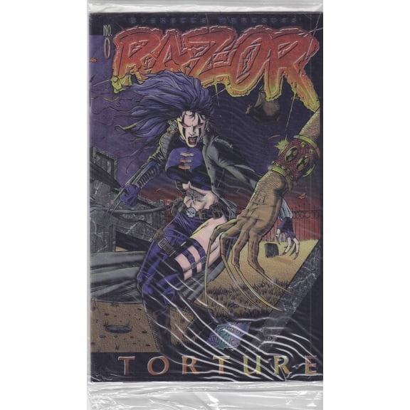 Razor: Torture #0A (with card) VF ; London Night Comic Book