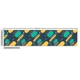 thumbnail image 2 of Ambesonne Geometric Fabric by the Yard Upholstery, Lines Circles Colors, 10 Yards, Multicolor, 2 of 4