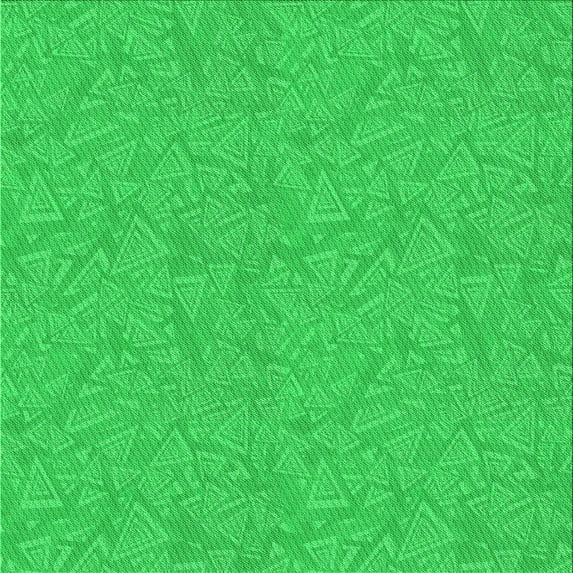 Ahgly Company Machine Washable Indoor Square Transitional Lime Green Area Rugs, 5' Square