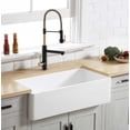 thumbnail image 3 of Fanwin Star Solid Brass Single Hole Kitchen Sink  Faucet| Single Handle  Lever Kitchen Water Faucet| Kitchen Faucet with Pull Down Sprayer| WF-FA003, 3 of 5