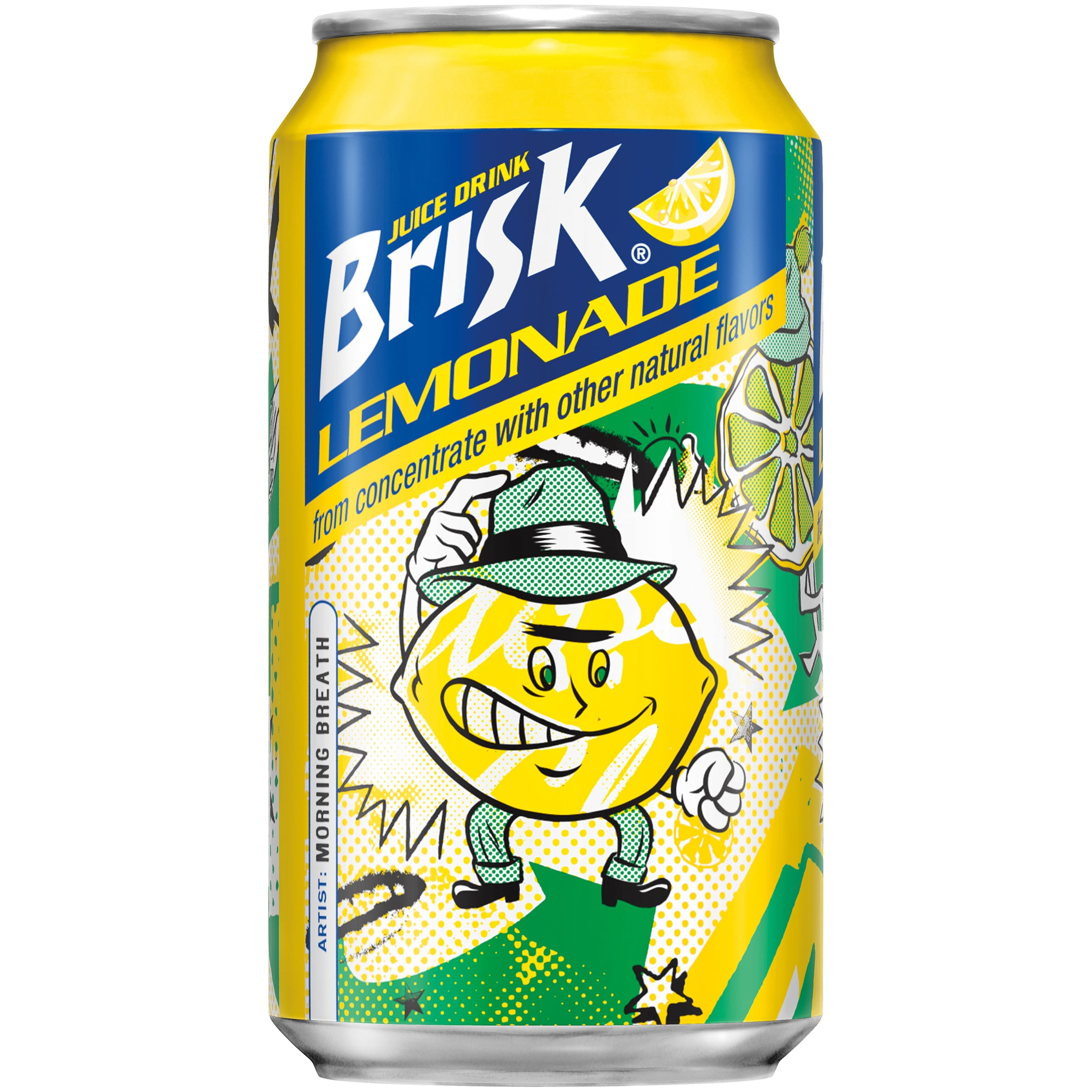 Brisk Lemonade Juice Drink 12 Fl. Oz., 4 Count 