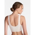 thumbnail image 4 of Joyspun Women’s Wire-Free Bonded Longline Square Neck Bra, Sizes XS-XXXL, 4 of 7