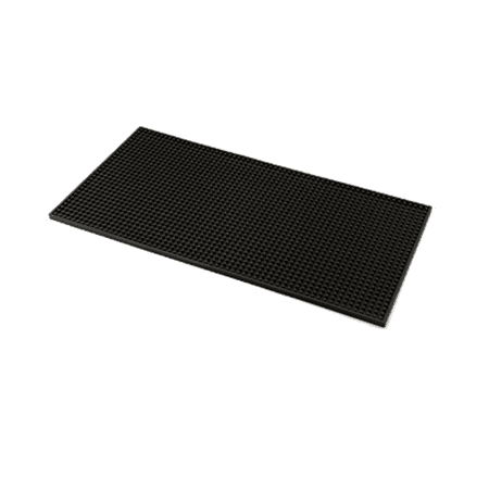 

WELPET Bar Mat Coffee Maker Countertop Spill Mats Bar Service Mat Dish Glass Drying Mat for Barista (C)
