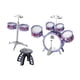 thumbnail image 3 of NITHDLERS Jazz Drum Kit Instrumento de música de percusión Aprendizaje temprano Música Música de juguete Cymbal y batería para niños de jardín de, 3 of 10
