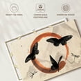 thumbnail image 6 of Elephant Stock Enso Butterflies Wall Art - Horizontal Canvas Wall Art - Living Room Wall Decor - Watercolor Wellness Canvas - Beige And Black Decor - 24" x 16", 6 of 8