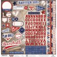 thumbnail image 1 of Autocollants Carton de Baseball 12"X12"-, 1 of 1